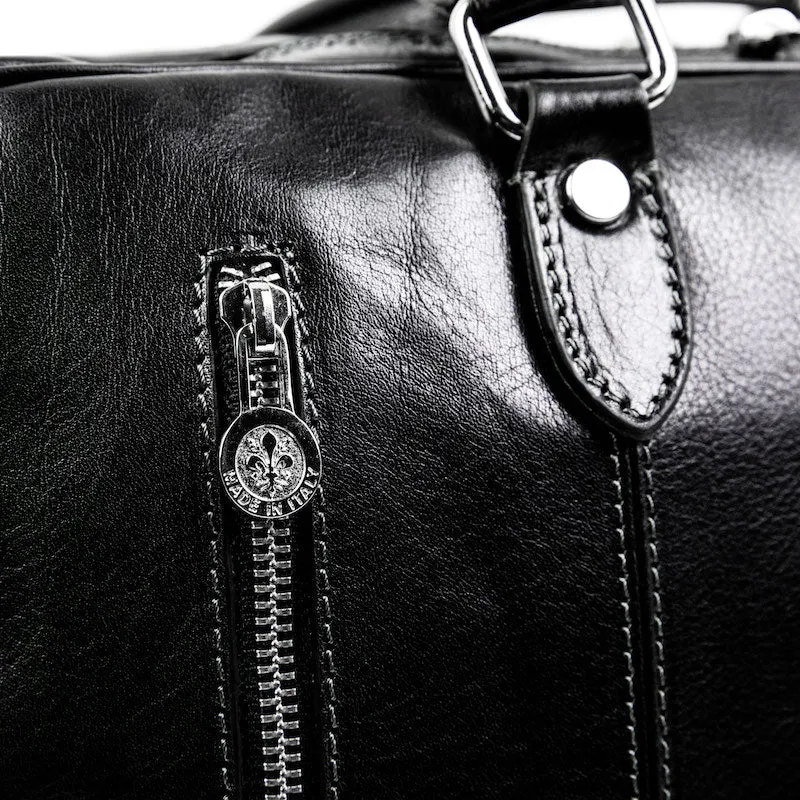 A Farewell to Arms - Full-Grain Italian Leather Briefcase