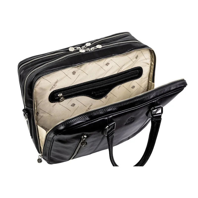A Farewell to Arms - Full-Grain Italian Leather Briefcase