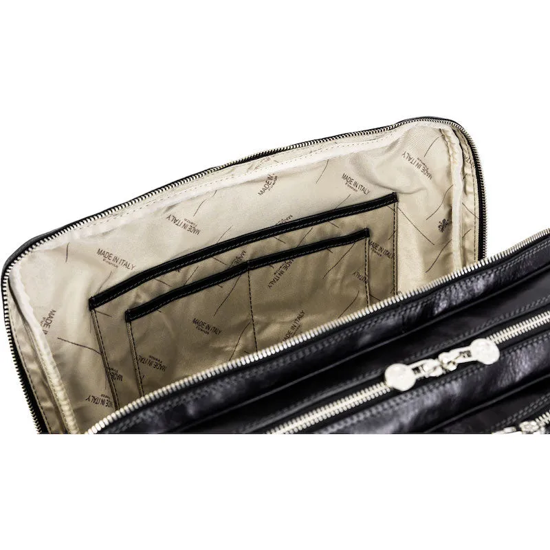 A Farewell to Arms - Full-Grain Italian Leather Briefcase