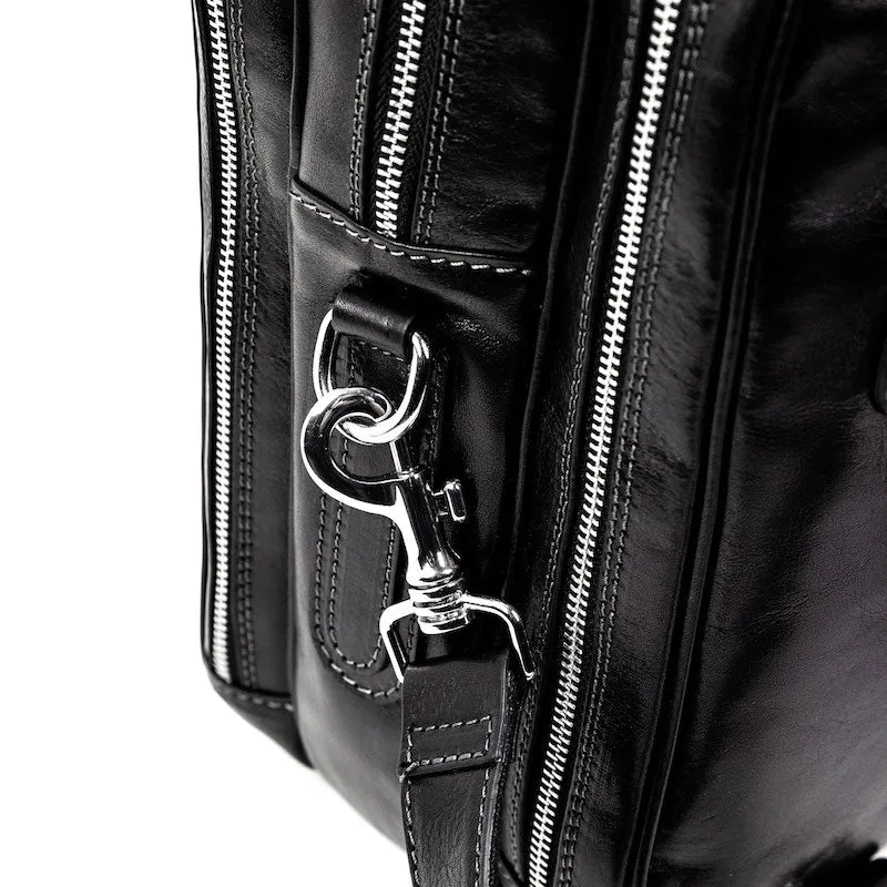 A Farewell to Arms - Full-Grain Italian Leather Briefcase