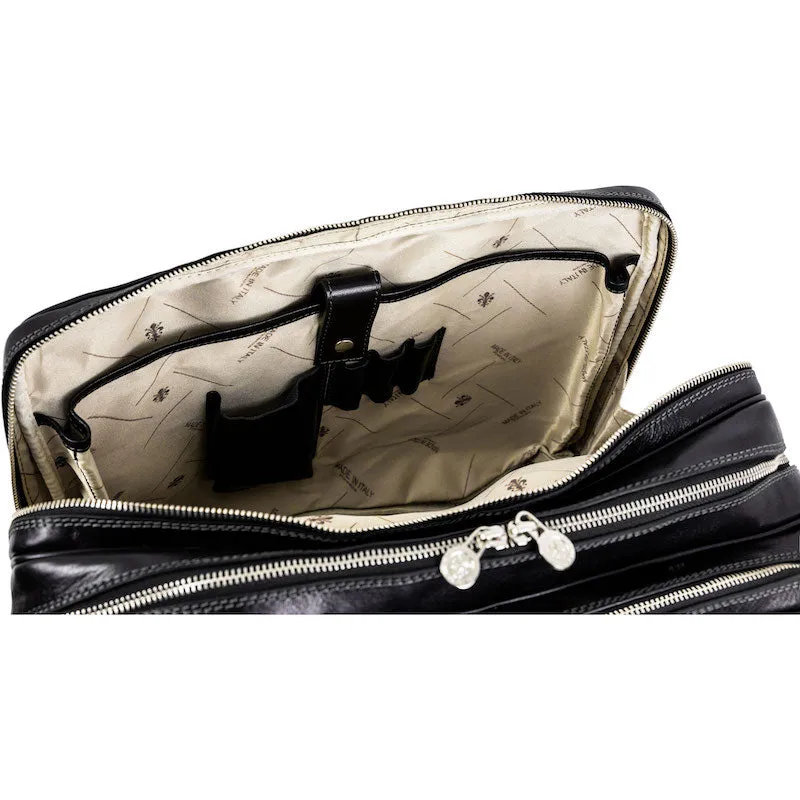 A Farewell to Arms - Full-Grain Italian Leather Briefcase