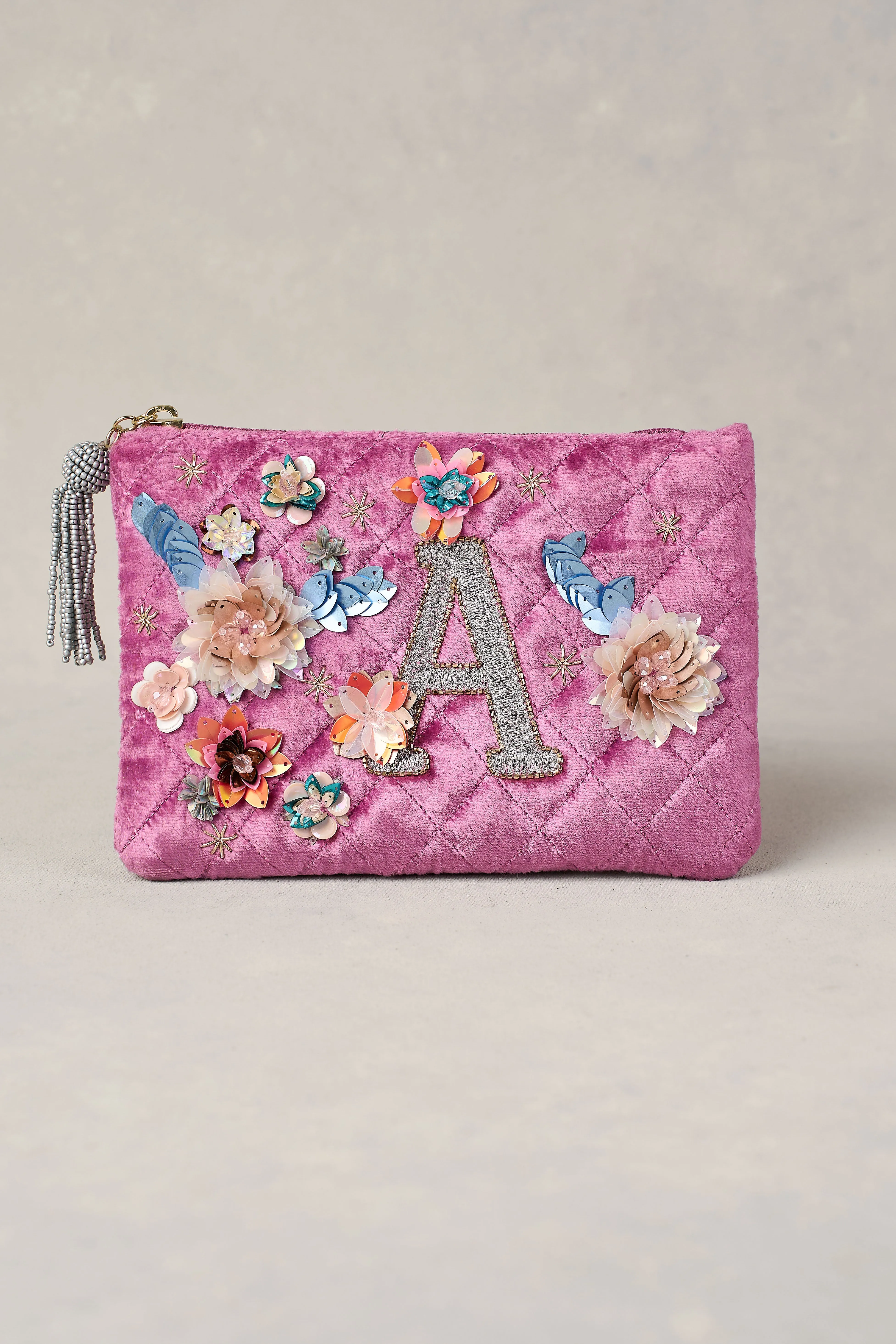 A Monogram Cosmetic Bag - Pink