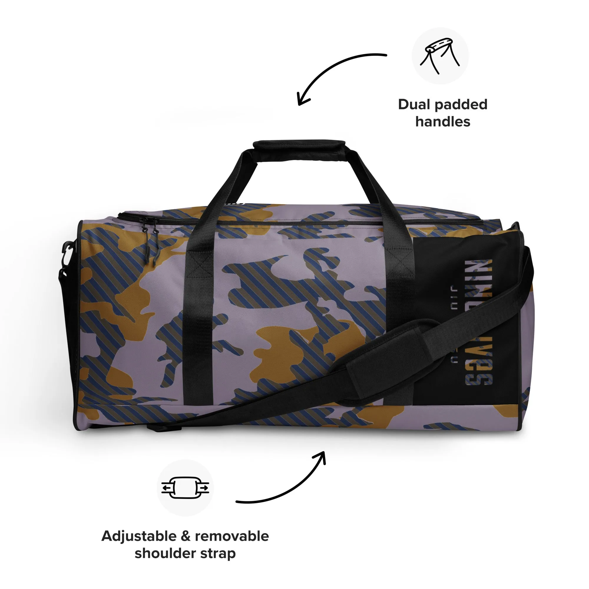 BADGE CAMO Duffle bag
