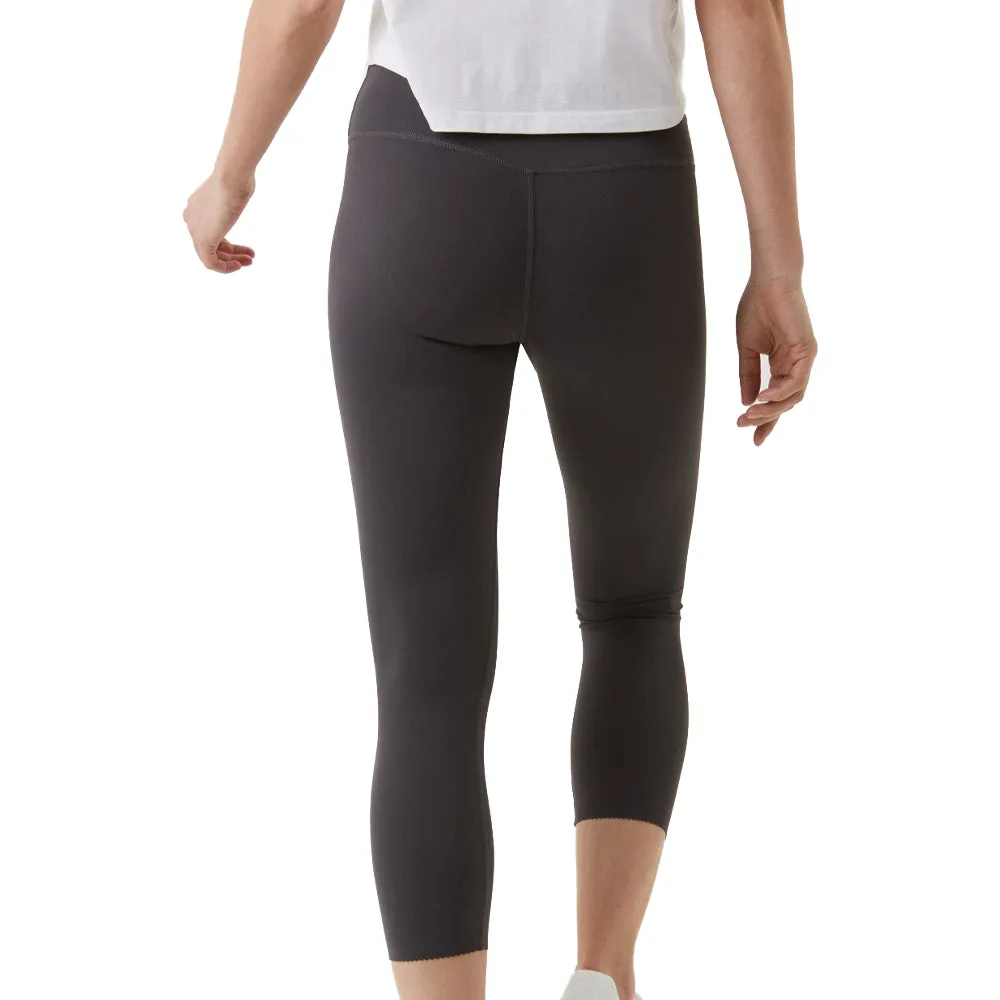 Bjorn Borg (Ladies) High Waist Comfort 7/8 Tights - Grey Pinstripe