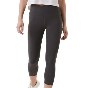 Bjorn Borg (Ladies) High Waist Comfort 7/8 Tights - Grey Pinstripe