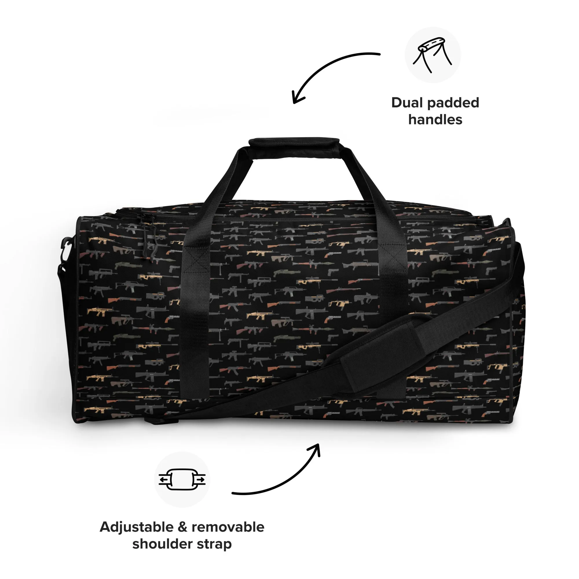 Choose Your Weapon Duffle bag