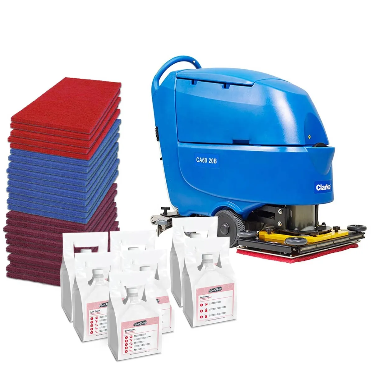 Clarke® Boost® 14" x 20" Oscillating Auto Scrubber Floor Stripping Package
