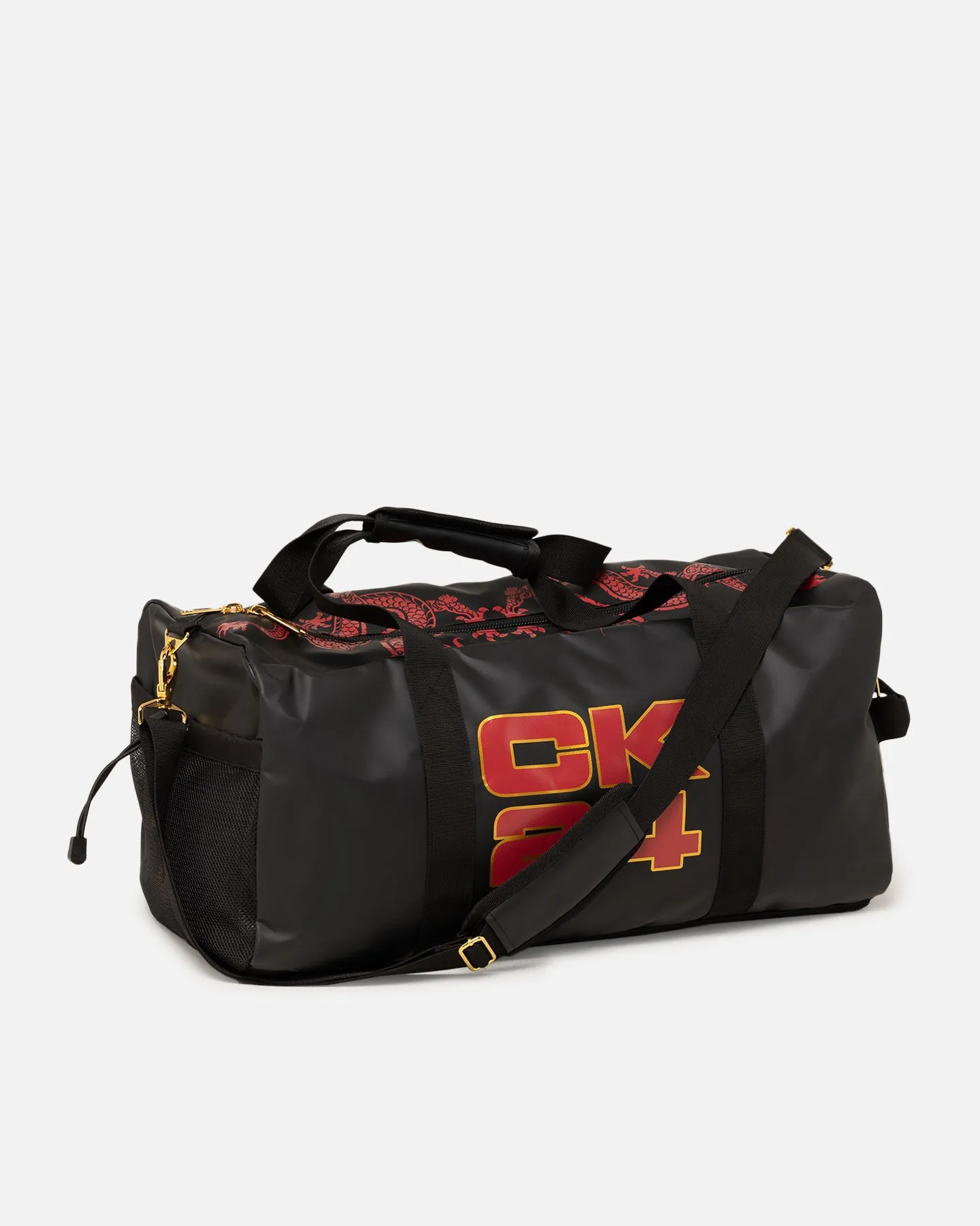 Culture Kings NFS Dragon Elite Duffle Bag Black/Red/Gold