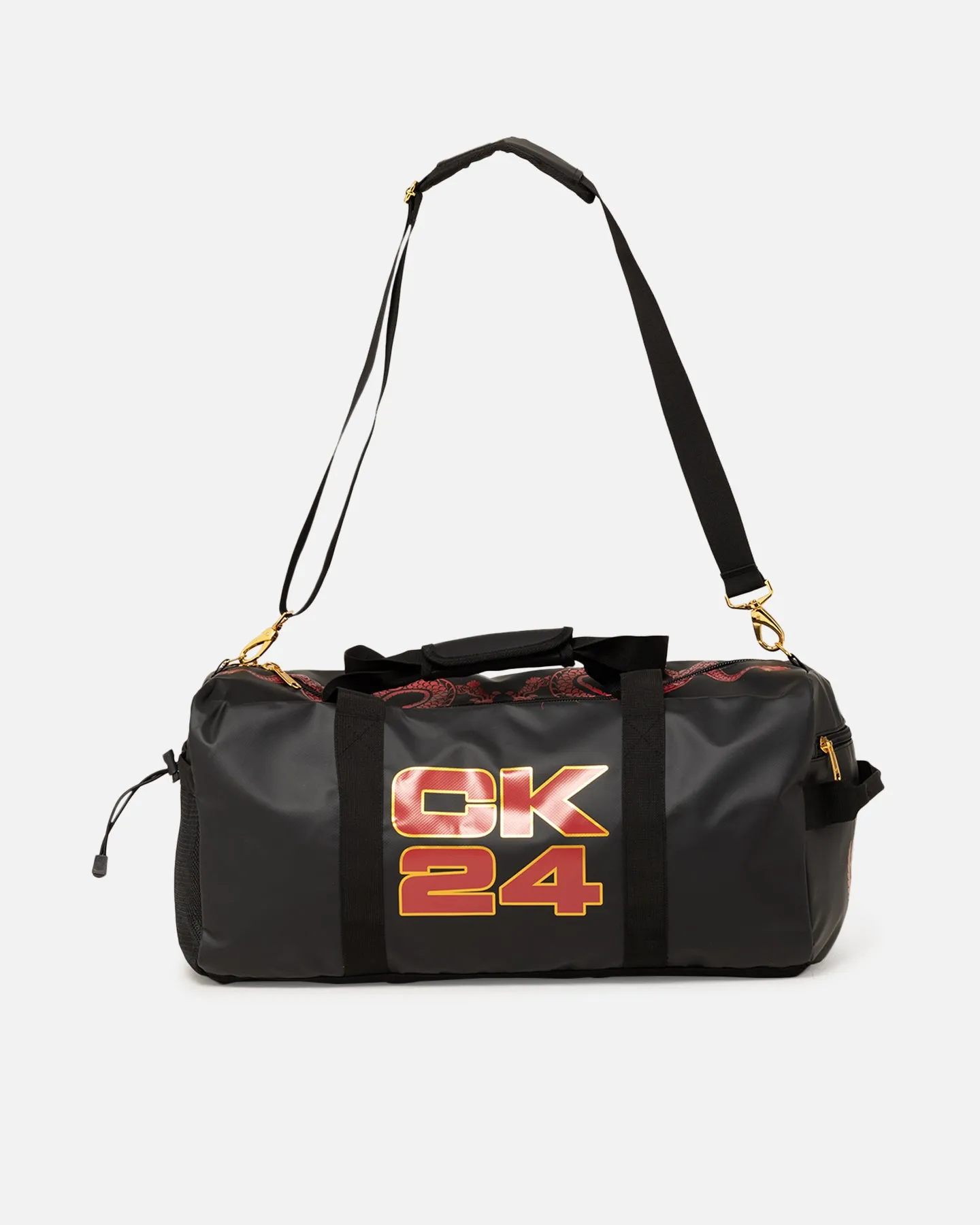 Culture Kings NFS Dragon Elite Duffle Bag Black/Red/Gold