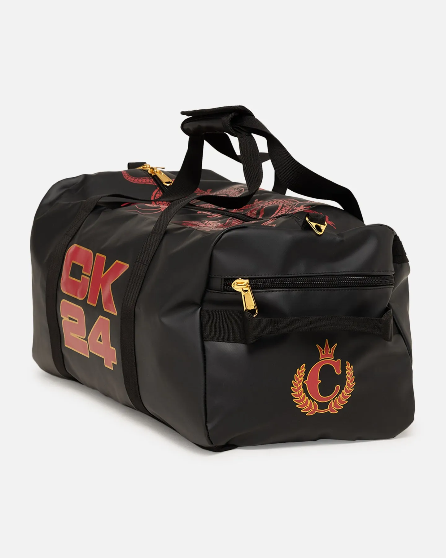 Culture Kings NFS Dragon Elite Duffle Bag Black/Red/Gold
