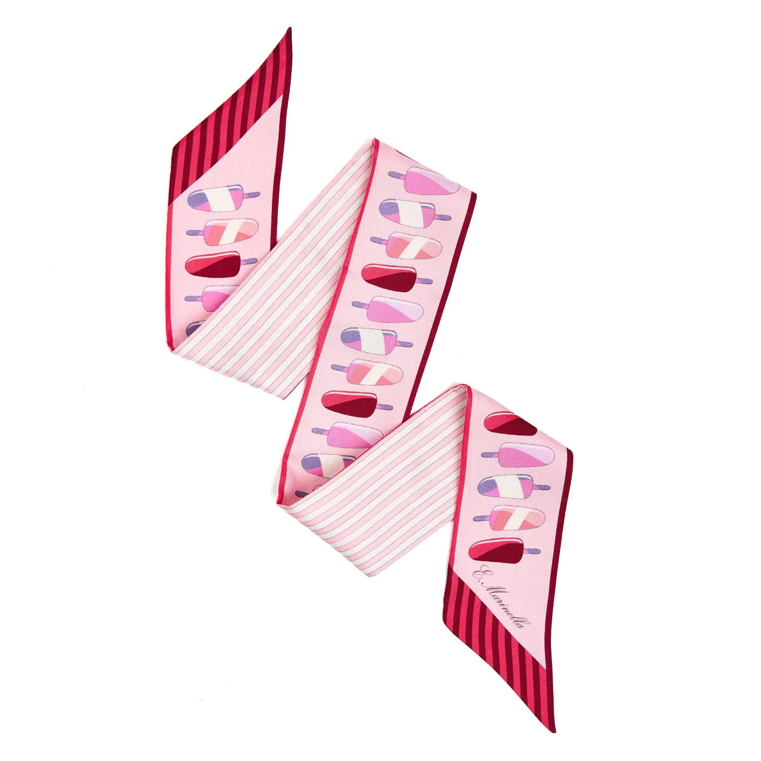 FUCSIA SILK TWILLY