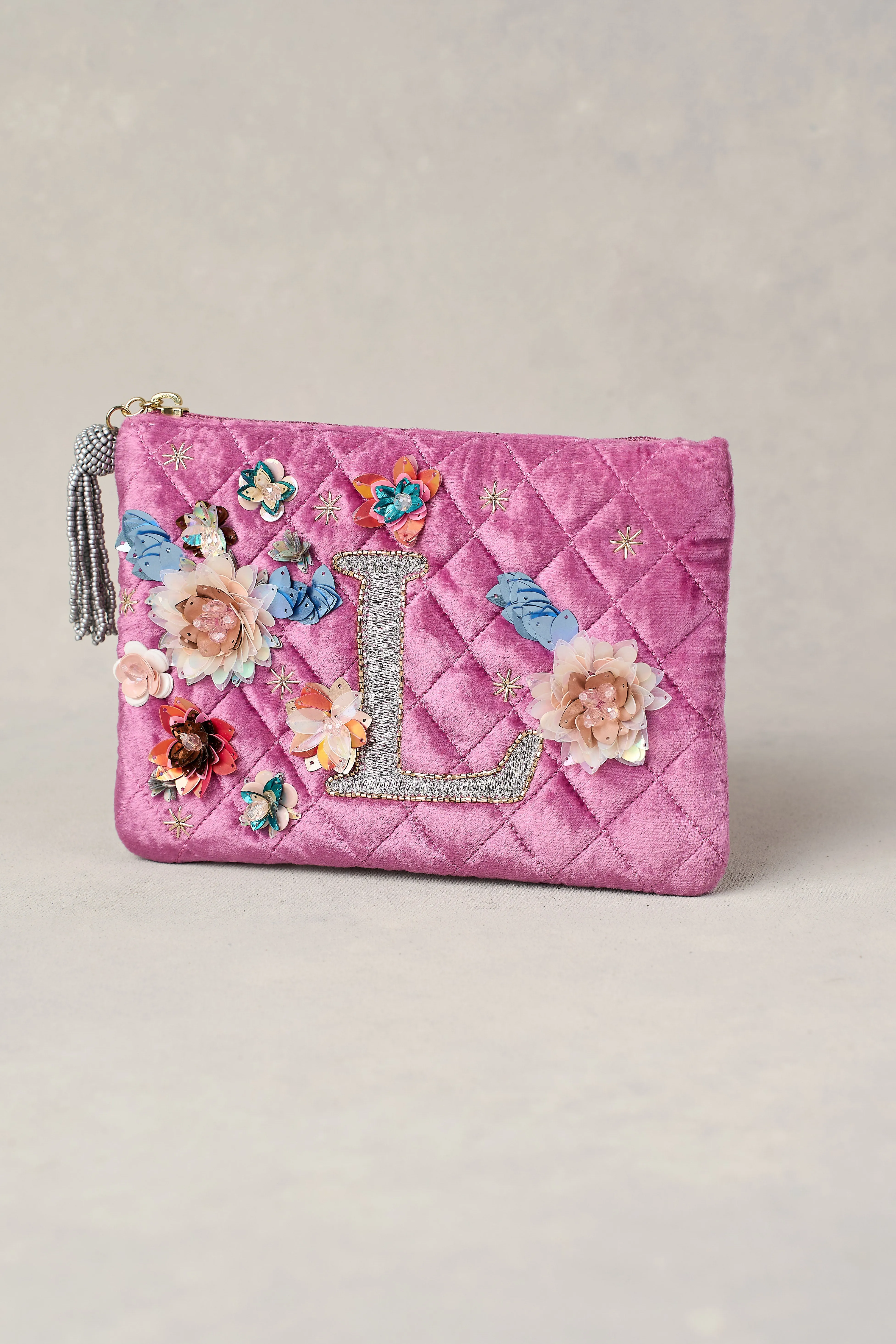L Monogram Cosmetic Bag - Pink
