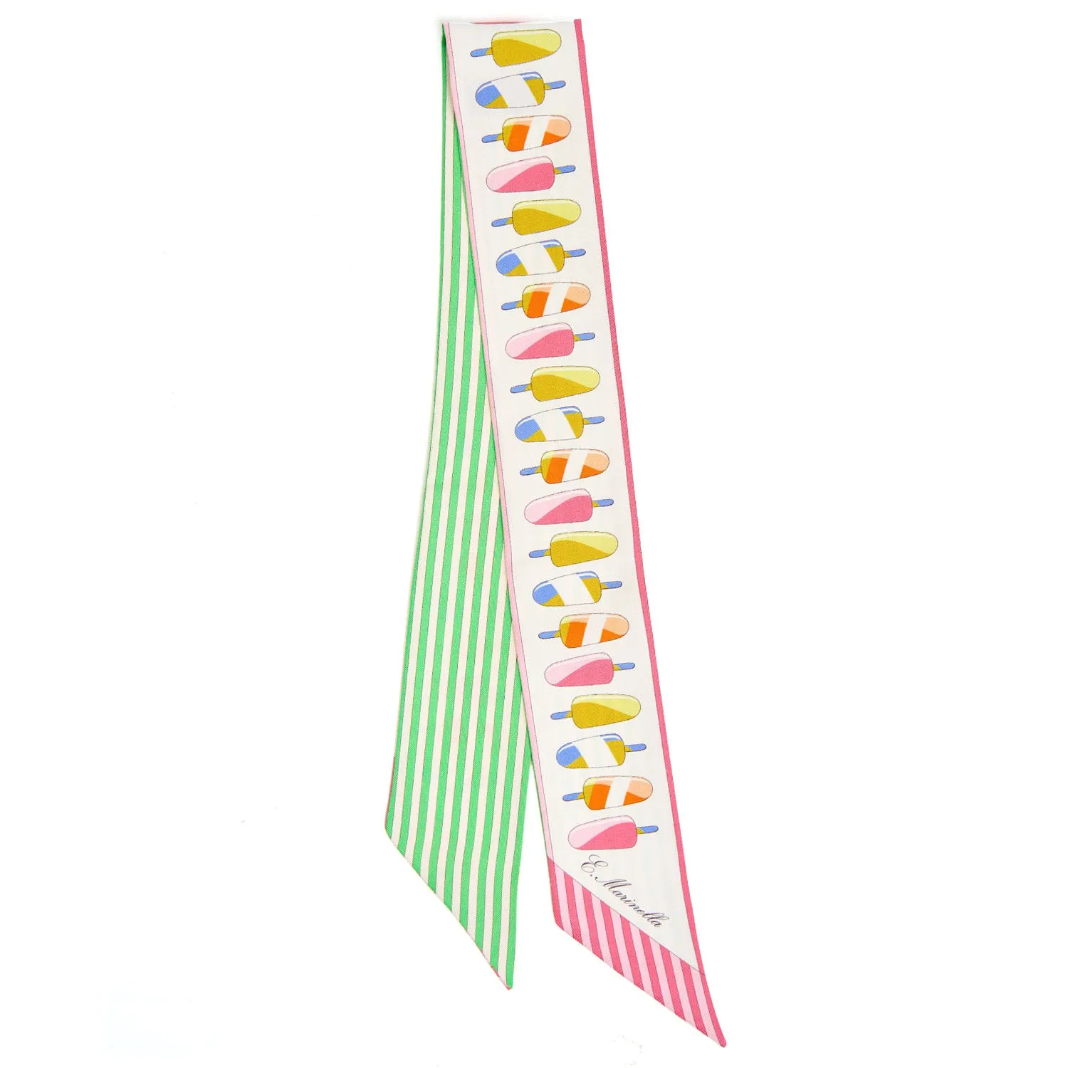 LIGHT GREEN SILK TWILLY