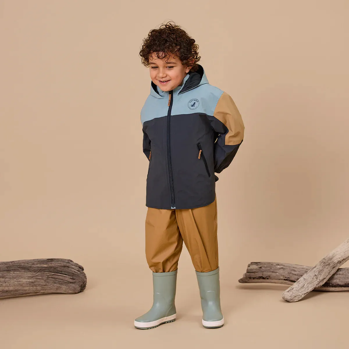 Packable jacket - Indigo