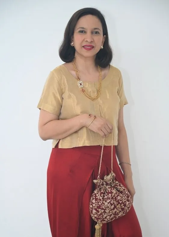 Princess top blouse- Beige
