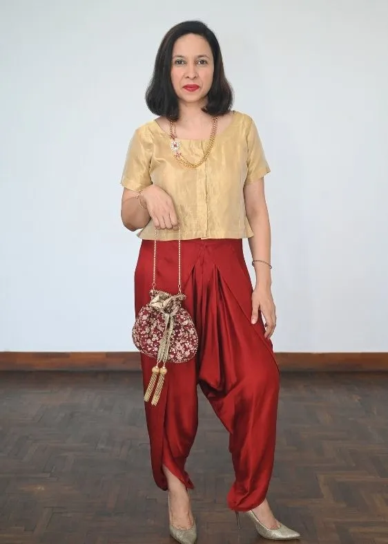 Princess top blouse- Beige