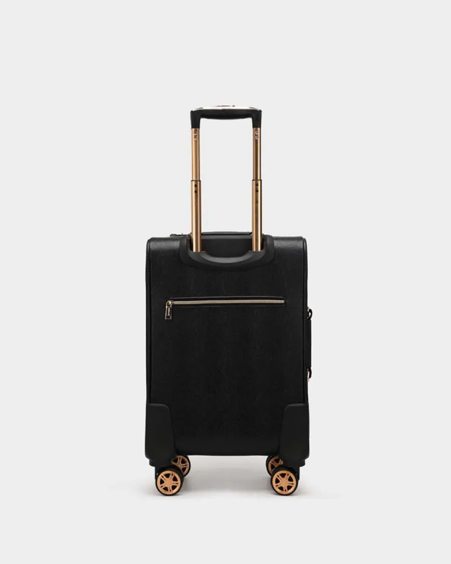 PY 2 Piece Suitcase Set in Black
