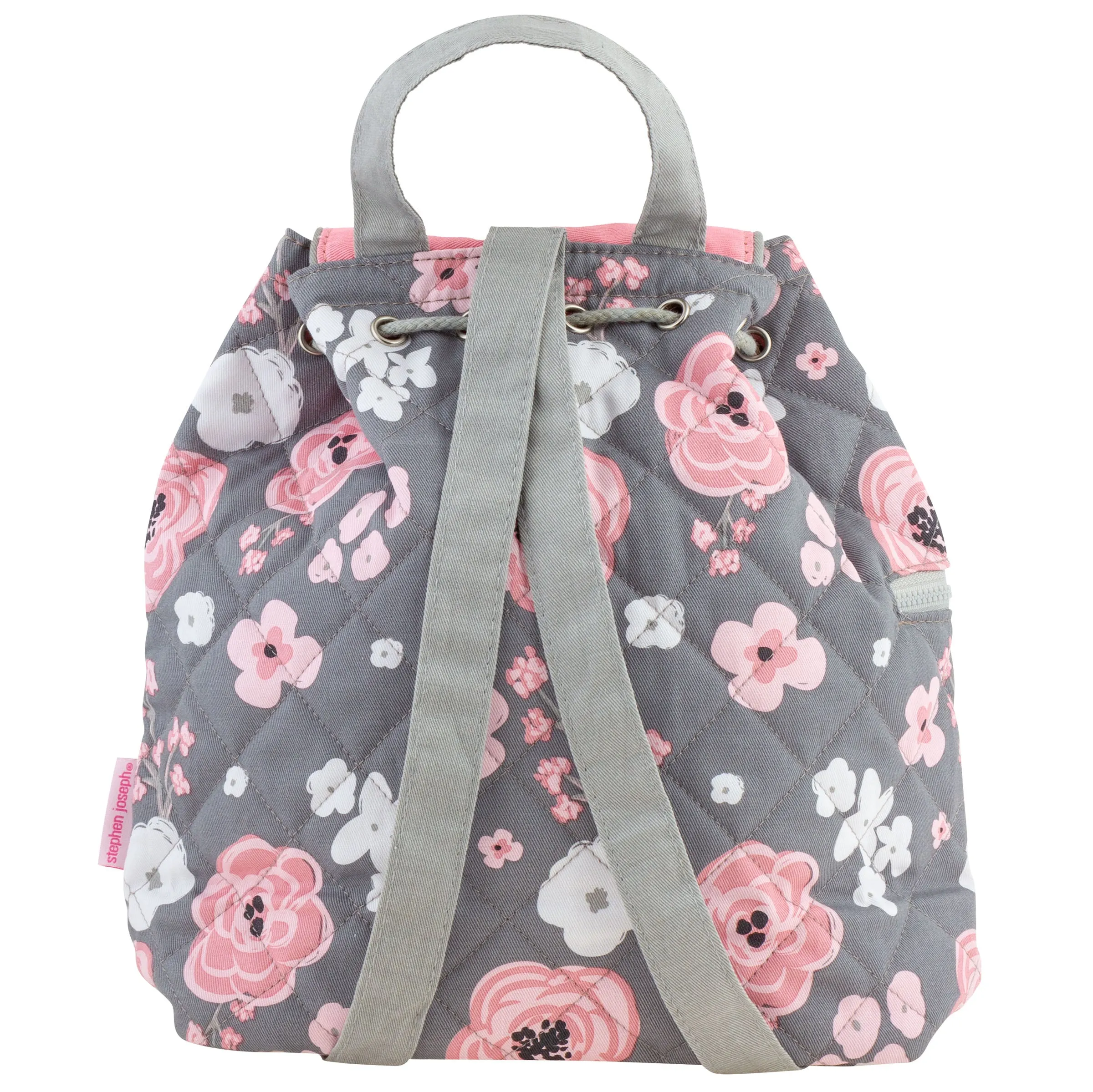 Stephen Joseph Quilted Backpack for Baby, Bunny