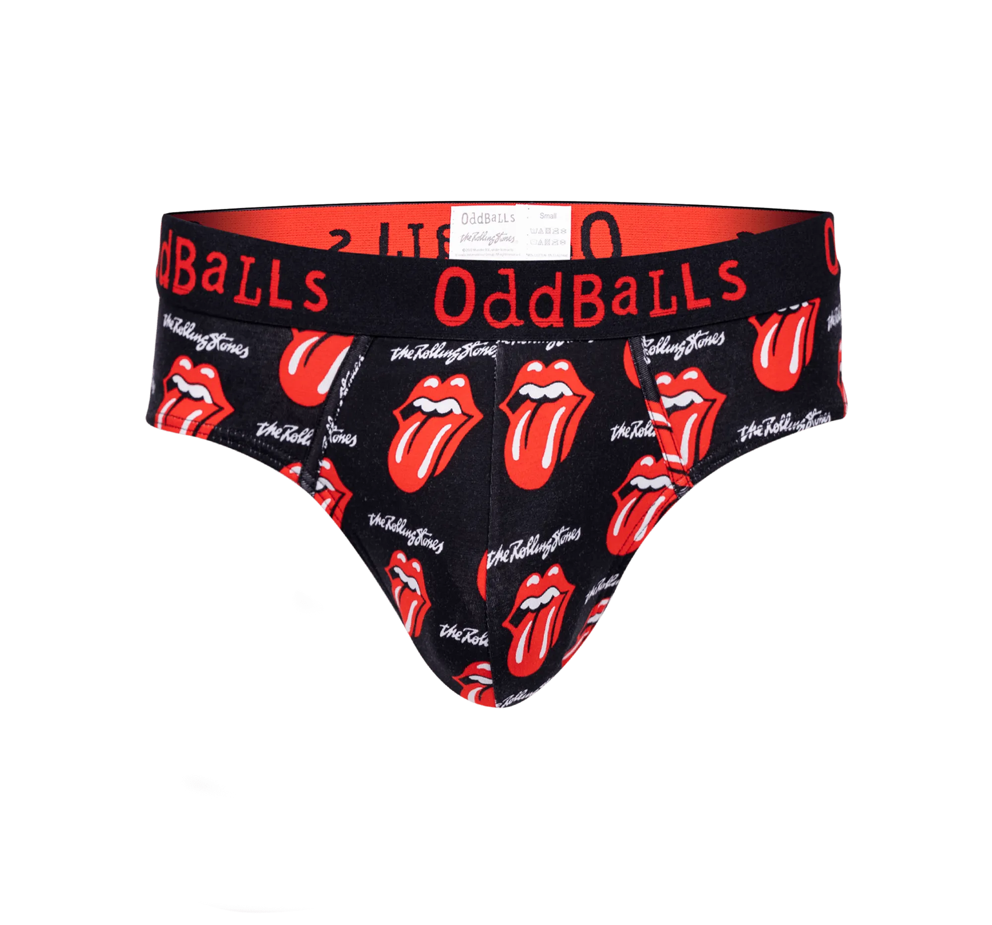 The Rolling Stones - Black - Mens Briefs