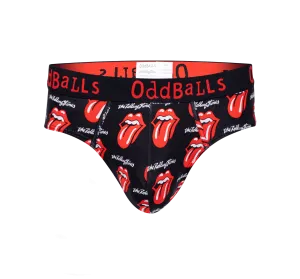 The Rolling Stones - Black - Mens Briefs