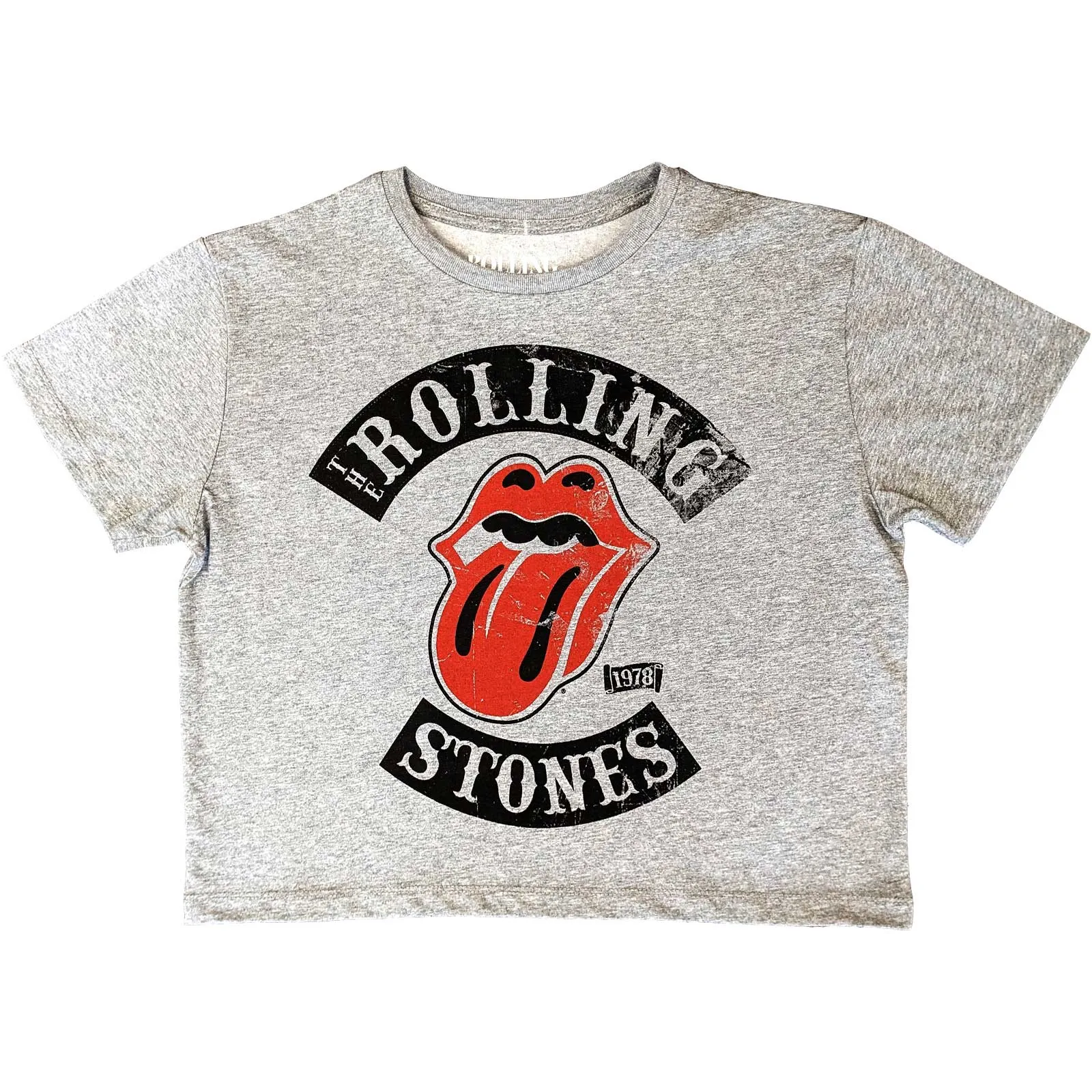 The Rolling Stones Crop Top - 78' Tour