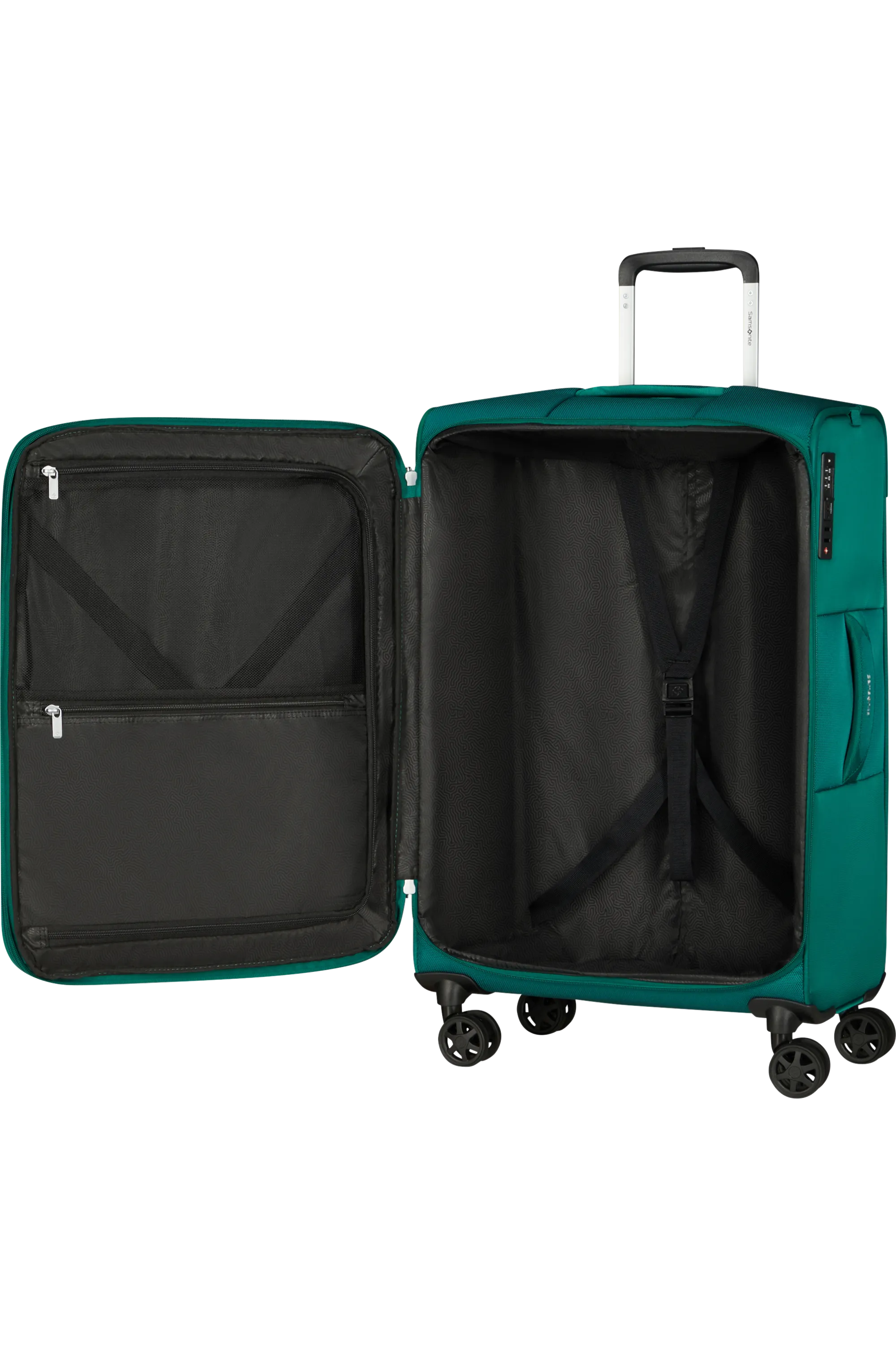 URBIFY Spinner expandable (4 wheels) 68cm - Pine Green