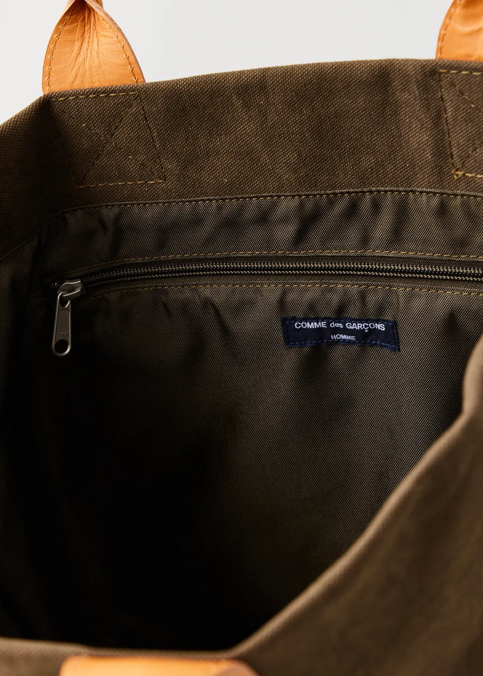 Washed Canvas Tote