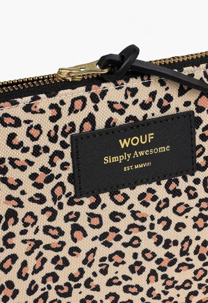 Wouf Large Pouch - Pink Savannah